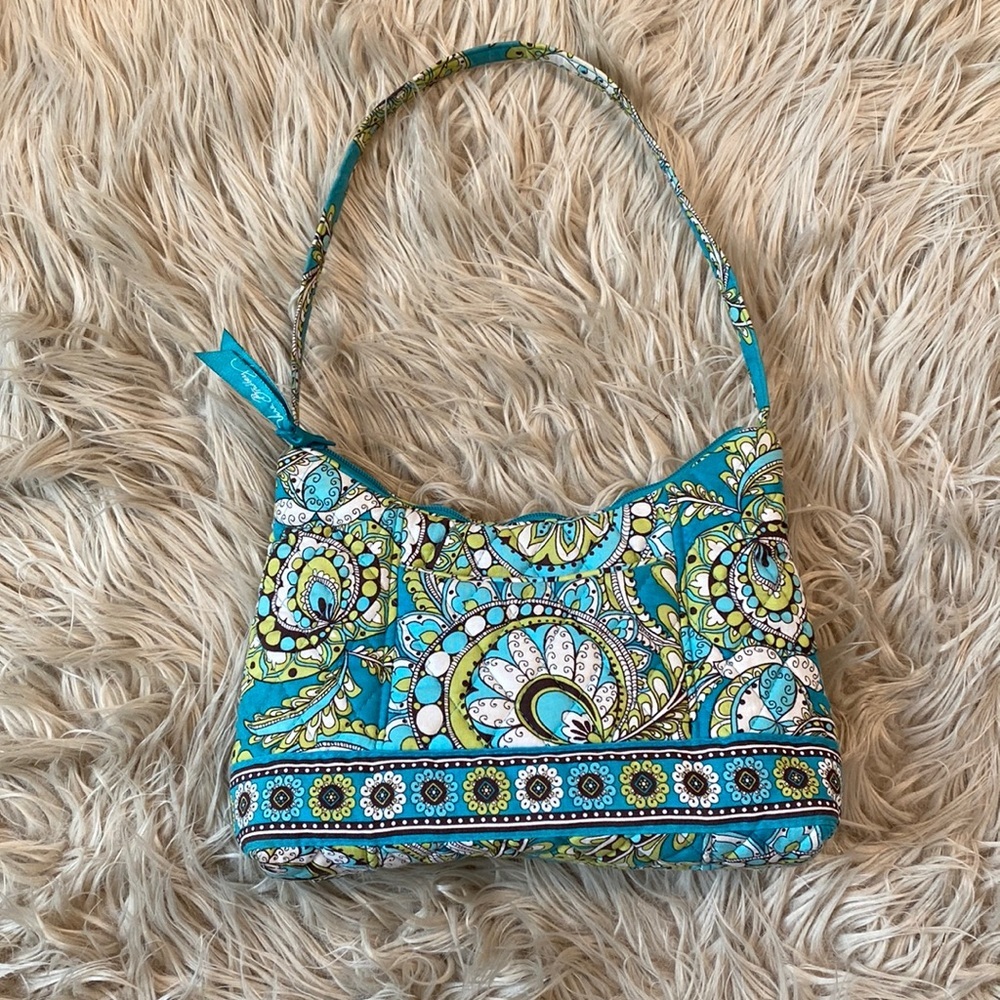 VERA Bradley Retired Peacock Pattern Small Handbag